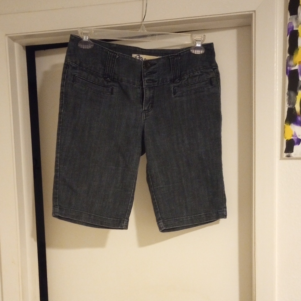 Boom Boom Jeans Dark Blue Jean Shorts